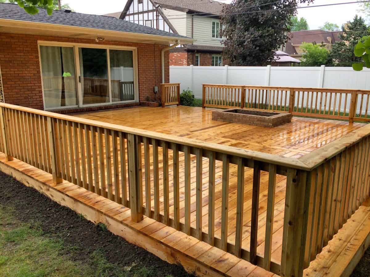 wood deck railing 3